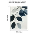 thumbnail image 2 of Nawypu Living room Decor Wall Art - Abstract Plants Leaf Picture Navy Blue and Gray Boho Modern Simple for Bedroom Walls Decoration with Framed, 2 of 5
