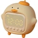 thumbnail image 1 of Despertador de pato para niños, linda luz nocturna, dos grupos de despertadores, brillo ajustable, lámpara portátil recargable de silicona para dormitorio., 1 of 5