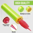 thumbnail image 3 of Woeilo Balloon Pump Handheld Two-Way Dual Action,Air Pump Portable Manual Balloon Inflator Pump,Double Action Balloon Pump,Hand Blower Air Pumper for Balloons,Inflatable Cushions Toys,Gifts,Green, 3 of 5