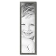 thumbnail image 2 of ArtToFrames 11" x 39" Muted Cold Silver Picture Frame, 11x39 inch Silver MDF Poster Frame (WOM-4682),  Pack, 2 of 7