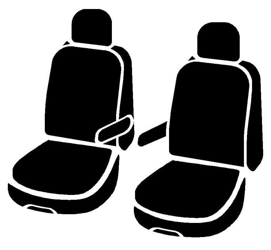 Fia TR49-80 BLACK Wrangler SEAT COVERS