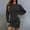 Black, variant on WJHWSX Fall Dresses for Women 2025,Womens Dresses,Dresses for Women,Long Sleeve,Crew Neck,Soft,Solid,S(US:4)