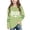 Mint Green, variant on Long Sleeve Shirt Boys Girls St Patricks Day Green Pullover Tops Loose Crew Neck Fall Outfits for Irish Festival Themed Party