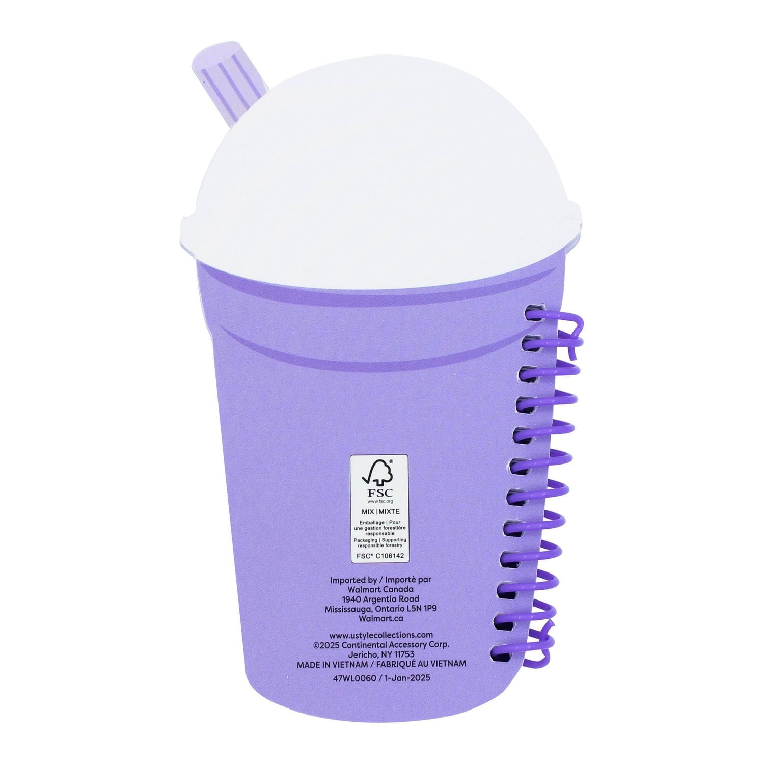 Mini bloc-notes U Style, 50 feuilles - Thé aux perles