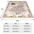 thumbnail image 3 of LHSHID Best Friend Birthday Gifts Blanket Flannel Soft and Comfortable Anti static Bed Sofa Blanket 60x80in, 3 of 5