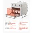 thumbnail image 2 of 26 Qt Sublimation Oven Machine for 40oz Tumblers,Includes Heat Gun,50 Shrink Films,Tape,Heat Gloves,360° Turbo Convection for Mugs and Bowls, 2 of 6