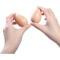 thumbnail image 2 of 5 Pcs Musical Percussion Instrument Set for Kids, Include 1 Pair Wood Claves Rhythm Sticks, 1 Pair Wood Egg Shakers and 1 Set Musical Triangle Percussion, 2 of 5