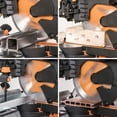 thumbnail image 4 of Evolution R255SMS-DB+: Dual Bevel Sliding Miter Saw With 10 in. Multi-Material Cutting Blade, 4 of 26