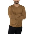 thumbnail image 3 of X RAY JEANS Mens Basic V-Neck Sweater Pullover, British Khaki, XL, 3 of 9