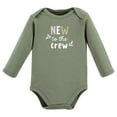 thumbnail image 4 of Touched by Nature Infant Boy Organic Cotton Long-Sleeve Bodysuits, Boy Safari, 12-18 Months, 4 of 7