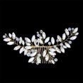 thumbnail image 3 of Peine para el cabello hecho a mano con forma de pata de proteína de estilo europeo y americano con diamantes, accesorios para la cabeza de novia y boda, accesorios para el cabello, 3 of 6