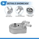 thumbnail image 5 of Enfriador de aceite del motor para Chrysler Pacifica V6 4.0L 2007-2008, enfriador de aceite de transmisión, eje central No. 918899/4892313AA, aleación de aluminio, 1 juego de automóvil, 5 of 6