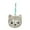 White, variant on Pet Hair Memorial Keychain Keepsake Charm for Cats and Dogs Collector Storage Unique Idea for Pet Lovers Piece
