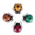 thumbnail image 3 of Tooarts Ladybug Wall Decoration Decoración de hierro de dibujos animados de mariquitas Tooarts escultura de hierro, 3 of 6