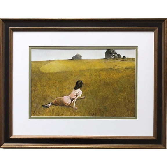 Andrew Wyeth "Christina's World" CUSTOM FRAMED Art Generic