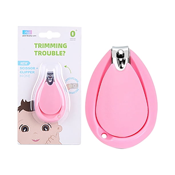 Xihbxyly Cortaúñas para Bebé, Construcción de Acero Inoxidable, Diseño de Mango Ergonómico, Agarre Cómodo, Uso Versátil para Manos y Pies, Adecuado para Uñas Gruesas, Incluye 1 Cortaúñas Redondo, 1,3