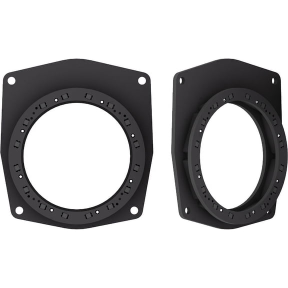 Toyota 1996-2000 Rav4 6 1/2" 6.5" Front Door Speaker Adapters - SAK034_55 - 1 Pair