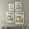 thumbnail image 4 of Wexford Home Chunky Abstract I Premium Framed Print, 26.5" x 36.5" - Ready to Hang, Silver (Set of 2), 4 of 9