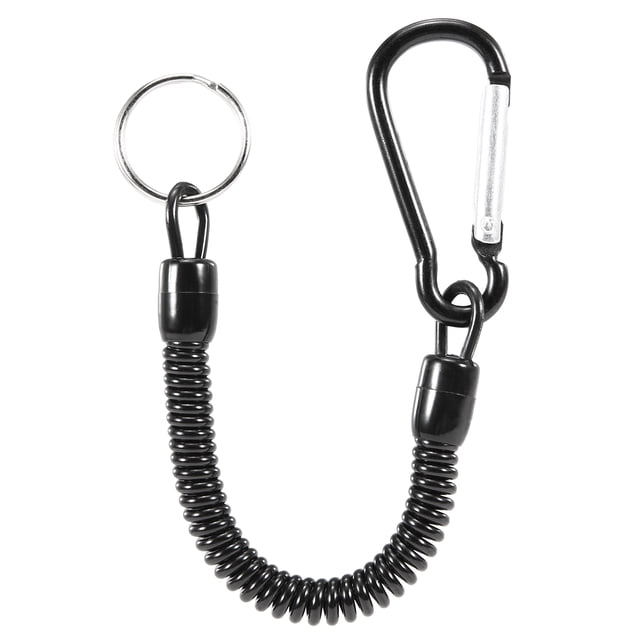 PESCA LIXADA 6 PCS SOPORTE DE LIBERACIO MAGNÉTICA CON LANYARD CARABINER DE BOBINA CORABINADOR RELERACIÓN DE RED MAGNÉTICA PARA PESCA CON MOSCA