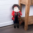 thumbnail image 2 of Melrose 2' Ski Lodge Standing Santa Christmas Figure, 2 of 2