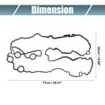 thumbnail image 3 of Unique Bargains No.11128618519 Valve Cover Gasket for BMW 530i 2017-2022, 3 of 6