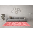 thumbnail image 3 of Ahgly Company Indoor Rectangle Abstract Red Modern Area Rugs, 4' x 6', 3 of 4