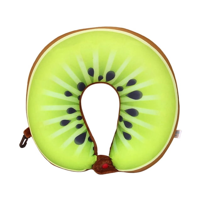 Monstrate Almohada de viaje con partículas de espuma de PE, ajustable y fácil de llevar, almohada de viaje para el cuello, compañero de viaje, Type3 NO3