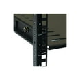 thumbnail image 3 of Tripp Lite 4-Post Rack Enclosure Fixed Heavy Duty Toolless Mount Shelf - 19" Rack Width - Rack-mountable - Black - 250 lb Maximum Weight Capacity, 3 of 3