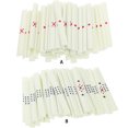 thumbnail image 3 of ZheElen 44Pcs Crafted Mahjong Card Counting Tiles Colored Multiple Occasions - Ideal Family Entertainment, and Friends black, 3 of 6