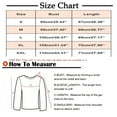 thumbnail image 3 of Fimkaul Women's Shirts Winter Fall Long Sleeve Casual Tops Round Neck Stripe Printed Top T-Shirts Pink M, 3 of 4