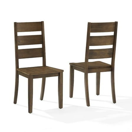 Crosley Furniture Joanna 2-Piece Ladder-Back Dining Chair Set