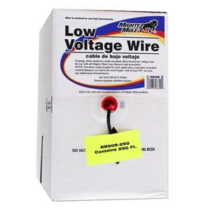- Low Voltage Wire 250' Roll