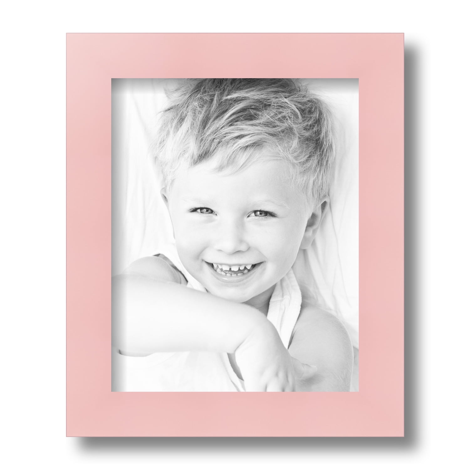 ArtToFrames 8x10 Inch Pink Picture Frame, This Pink Wood Poster Frame
