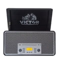 thumbnail image 4 of Victor 4-Watt Monument 3-Speed Belt-Drive Manual Turntable with Built-in Speakers, Bluetooth In/Out, CD/Cassette Players, AM/FM, and 45 Adapter, 4 of 11