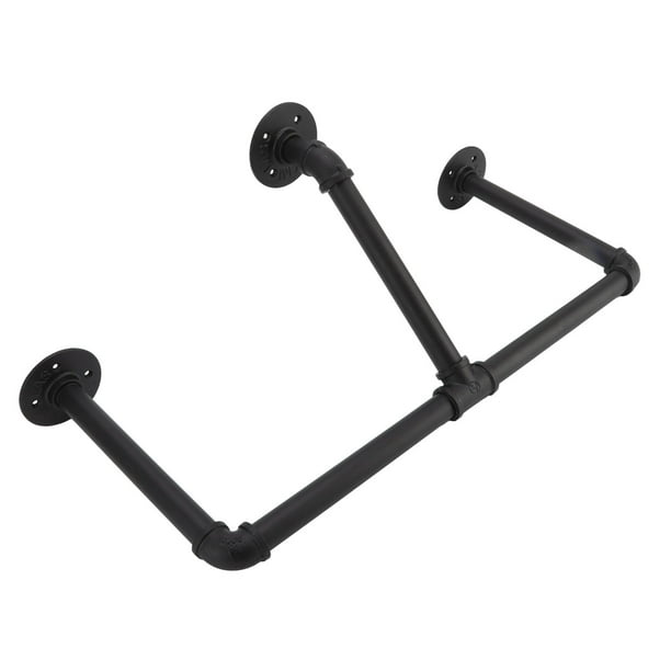 Barra Para Colgar Ropa, Hierro Resistente A La Corrosión, 22 Pulgadas, Antiarañazos, Tubo Industrial Rústico, Estante De Exhibición Para Ropa, Resistente Para Armarios