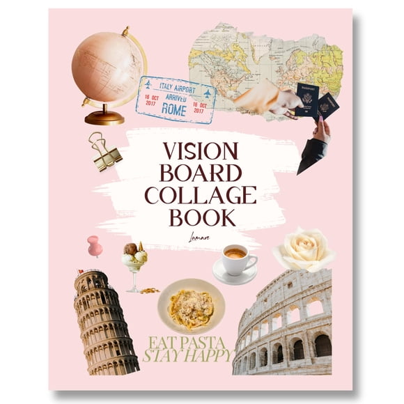 Libro de collage para vision board Lamare Kit de manifestación