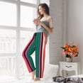 thumbnail image 5 of Honiee Vertical Stripes for elegant Women's Lounge Pants and Pajama Pants, crafted for ultimate comfort in your sleepwear essentials-Small, 5 of 6