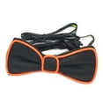 thumbnail image 2 of Anvazise LED Light Up Bow Tie with Flashing Modes Adjustable Long-lasting Wide Application Bow Tie Prom Dress Performance Props Orange One Size, 2 of 12