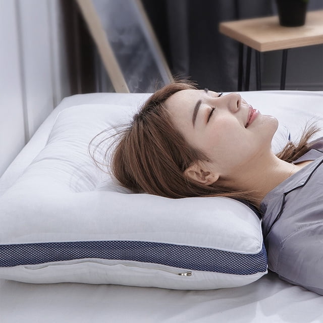 Hotel Grade Pillow Core, Soft And Supportive Down Bed Pillow, Friendly Fabric, Comfortable, Supportive, Suitable For Back Side Sleepers, Durable