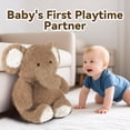 thumbnail image 2 of Peluche de peluche iPlay iLearn Elephant Soft Baby de 45 cm, 2 of 7