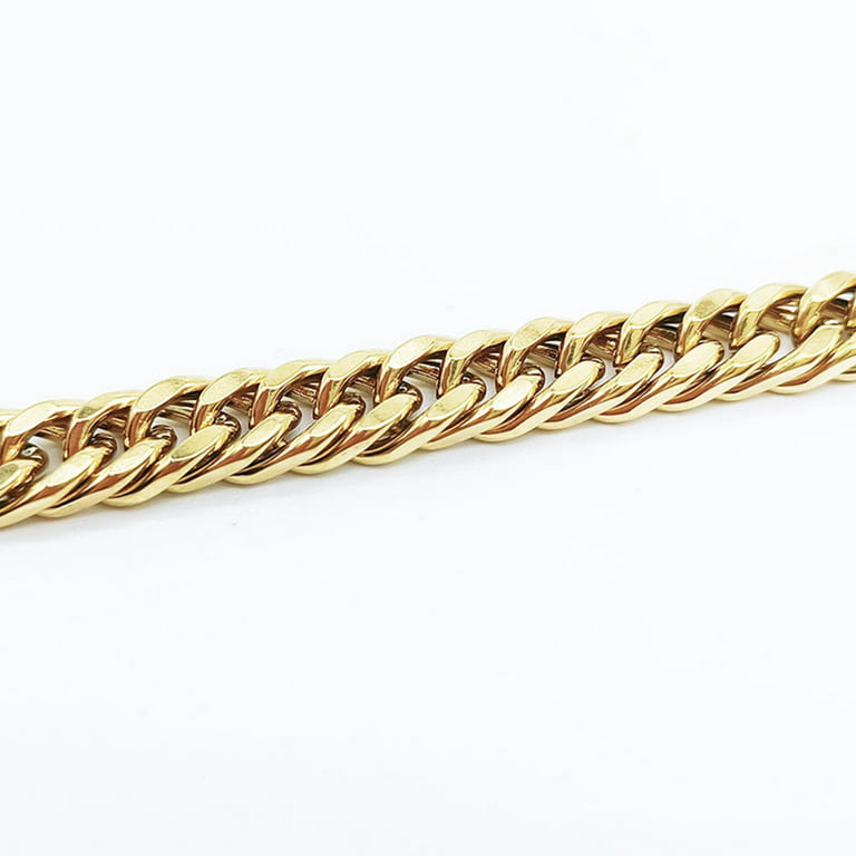 Stainless Steel Gold Chain