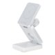 thumbnail image 2 of Cargador inalámbrico tres en uno, cargador inalámbrico magnético plegable, adecuado para soporte de carga rápida inalámbrica, cargador de plástico, 2 of 9