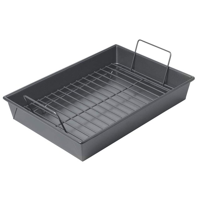 Asador Chicago Metallic Professional con rejilla antiadherente