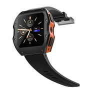 UBABAI Model X 4G Smart Watch 4GB+128GB 13MP+5MP Dual Camera WIFI GPS Android System 1.99 Inch Face Unlock 1050mah Silicone Strap