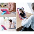 thumbnail image 2 of Dteck for Galaxy Tab A9 Case, Heavy Duty Shockproof Rugged Protective Cover with Kickstand for Samsung Galaxy Tab A9 8.7 Inch Tablet 2023 SM-X110/X115/X117,Rose+Blue, 2 of 6