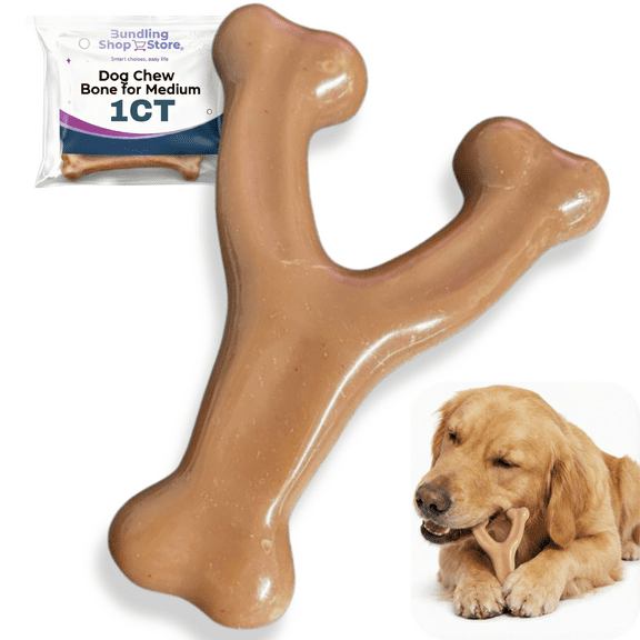Dog Chew Toy – Heavy-Duty, Long-Lasting Bone for Aggressive Chewers, Safe for Teeth