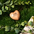 thumbnail image 4 of Wood Drawer Knobs for Home Cabinet Cupboard and Dresser Heart with A Little HUG Tan 32~32.5x32~32.5x18~19mm, 4 of 6
