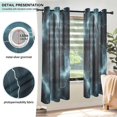 thumbnail image 3 of Yayeee Window Curtains Set of 2 for Living Room Light Filtering 63"x42", Lightning Pattern, 3 of 7