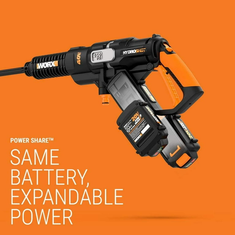 Worx best sale hydroshot 2x20v