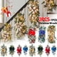 thumbnail image 2 of Corona de Navidad para decoración de escaleras, adornos navideños sin/con luz para puerta de casa, ventana, decoración colgante de pared, 2 of 4